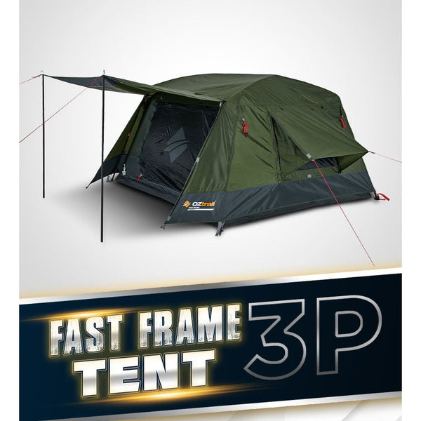 oztrail 3 person tent Oztrail Fast Frame 3 Person Tent
