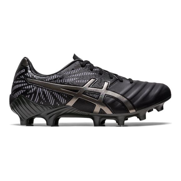 Black and white asics football boots online