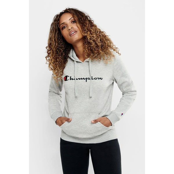 Grey champion women's hoodie best sale