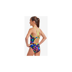 Funkita Girl's Diamond Back One Piece