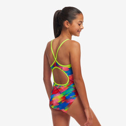 Funkita Girl's Diamond Back One Piece