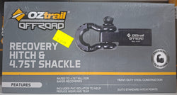Oztrail Recovery Hitch & 4.75T Bow Shackle