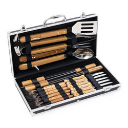 Campfire 22 Piece Barbeque Set with Case