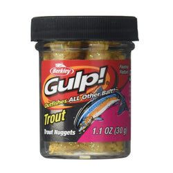 Berkley Gulp! Chunky Cheese Trout Bait Nuggets