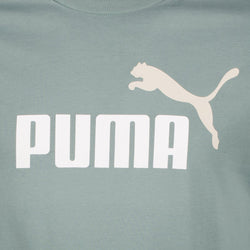 Puma Men's Essential Logo Tee - Green Moon