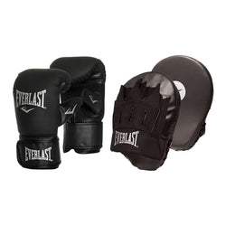 Everlast Glove & Mitt Combo L XL Black Grey