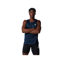 Asics Men's Silver Singlet S FRENCH BLUE