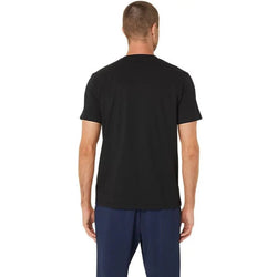 Asics Men's Spiral Embroidery Tee Black