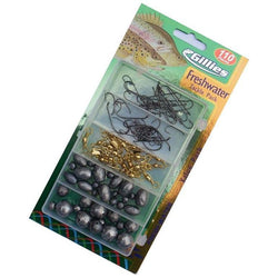 Gillies 110 Piece Freshwater Fishing Tackle Pack