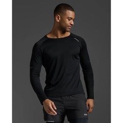 2XU Men's Aero Long Sleeve Black