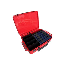 Bite Science Large Tackle Box with 2 Bonus Reels of Rovex 15lb 8 Strand Yellow Braid