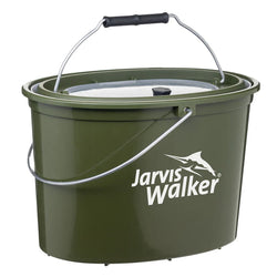 Jarvis Walker Bait Bucket with Bonus 2 Speed Multi Powered Aerator 5 Litre