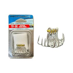 Profishent TF-5X Treble Hooks 8 pack