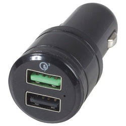 Powertech Plus 5.4A Quick Charge Dual USB Car Charge