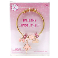 Pink Poppy Charm Bracelet Collection Ballerina