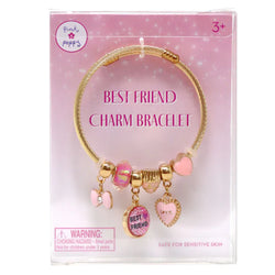 Pink Poppy Charm Bracelet Collection