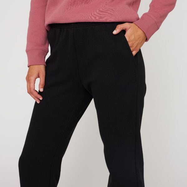 Adidas Women's Slim 3 Stripe Fleece Cuff Pant