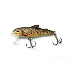 Bullet Lures- Five-o Minnow Floating Silent Brown Trout