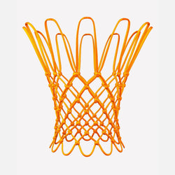 Spalding Heavy Duty Basketball Neon Orange Net