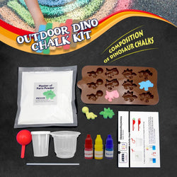 Johnco Outdoor Chalk Making Kit - Dinosaurs