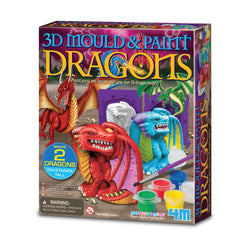 Mould and Paint Set 3D Dragons