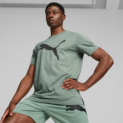 Puma Train Favourite Heather Cat Tee