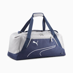 Puma Fundamentals Sports Bag Navy Concrete Gray