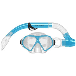 Mirage Tropic Silitex Mask & Snorkel Adult Blue