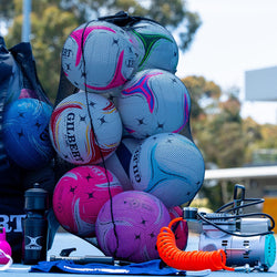 GILBERT's Mesh Ball Carry Bag.