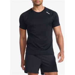 2XU Men's Aspire Running Tee Black