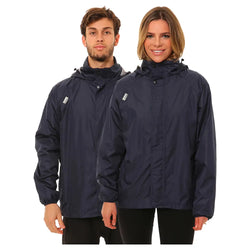 XTM Stash II Unisex Adult Stashable Rain Jacket Patriot Blue