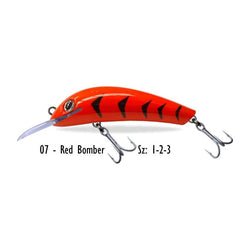 JJ'S Stump Jumper Size 2 Dual Depth Red Bomber 07