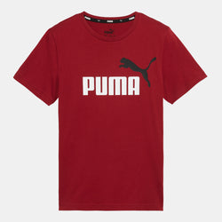 Puma Essentials Tee Youth Boys Red