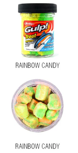 Berkley Gulp! Rainbow candy Trout Bait Nuggets