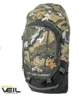 Hunters Element Arete Bag 25L & Meat Hauler Frame Combo Desolve Camo