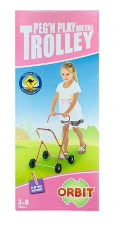 Orbit Peg' N Play Metal Trolley