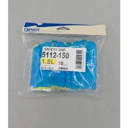 Safety Cap OWNER Blue 1/0 to 3/0 Treble Hook Covers 16pcs