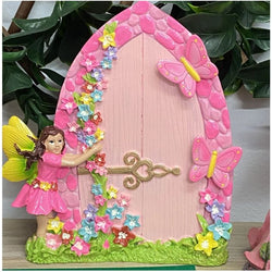 Pink Poppy Magical Fairy Door Fairy