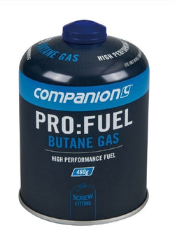 Companion Pro Fuel 460gram Butane Gas Cartridge Threaded C