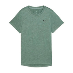 Puma Women's Essential Heather Tee - Green Moon XS