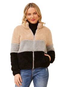 Caroline Morgan Lyn faux fur Jacket