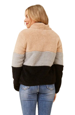 Caroline Morgan Lyn faux fur Jacket