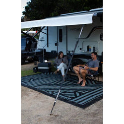 Companion Recycled Ground Mat 5M x 2.4M Black & Grey