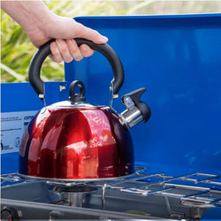 Whistling Kettle Stainless Steel 2.5L Red