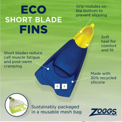 Zoggs Short Blade Eco Fins
