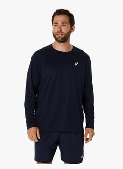 Asics Silver Long Sleeve Top Men's - Midnight XL