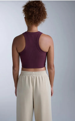 2XU Fluid Tencel Ribbed Crop Tank