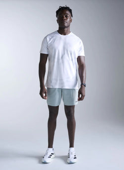2XU Aero Tee Men's WHT GRY