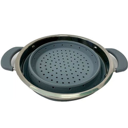 Supex Grey Collapsible Colander