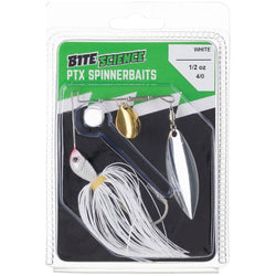 Bite Science PTX Spinner Bait Lure White
